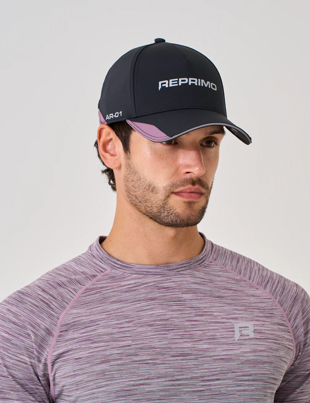 AR-01 CAP - BLACK / MAUVE - Image 5