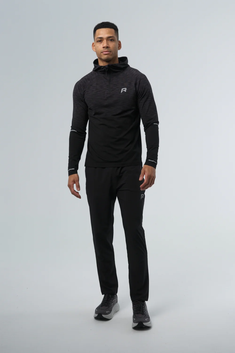 AXIS HYBRID TRACK PANTS - BLACK - Image 4
