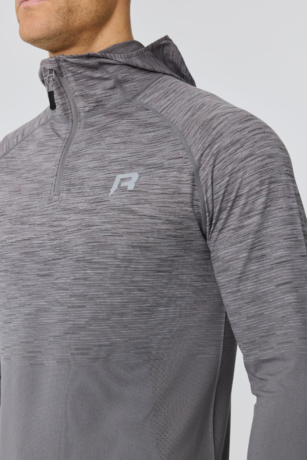 Axis Half-Zip Hoodie - Titanium - Image 3