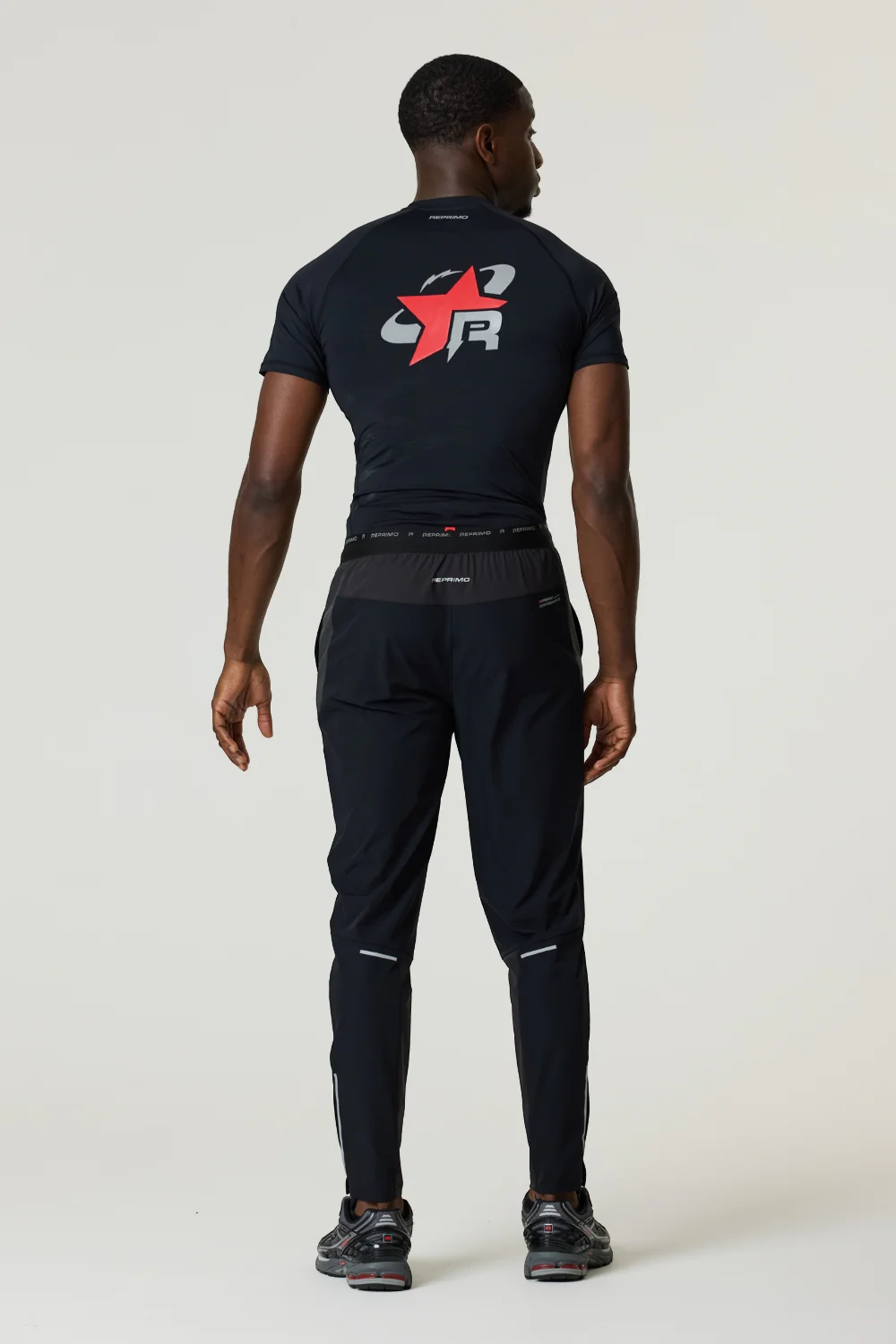RP Base-Layer T-Shirt - Black / Red - Image 4