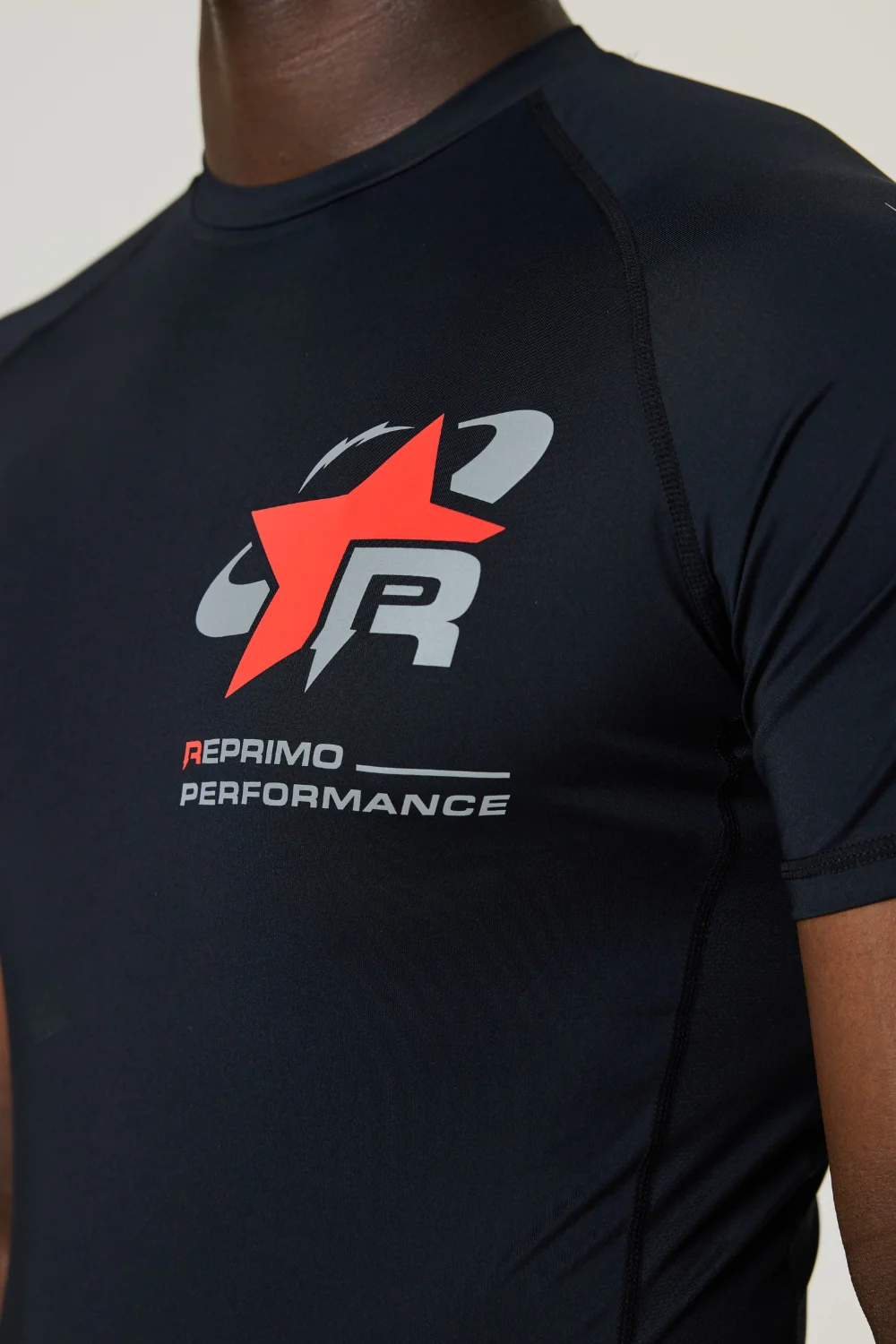 RP Base-Layer T-Shirt - Black / Red - Image 5