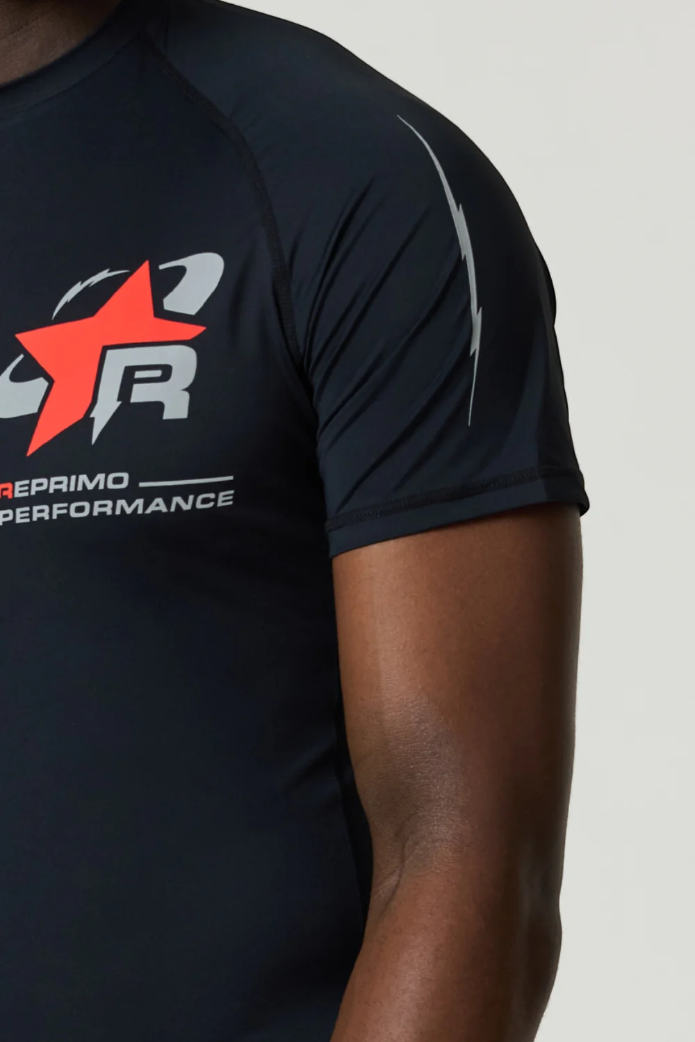 RP Base-Layer T-Shirt - Black / Red - Image 6