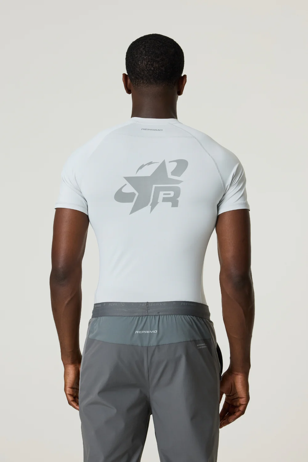 RP Base-Layer T-Shirt - Light Grey / Reflective - Image 2