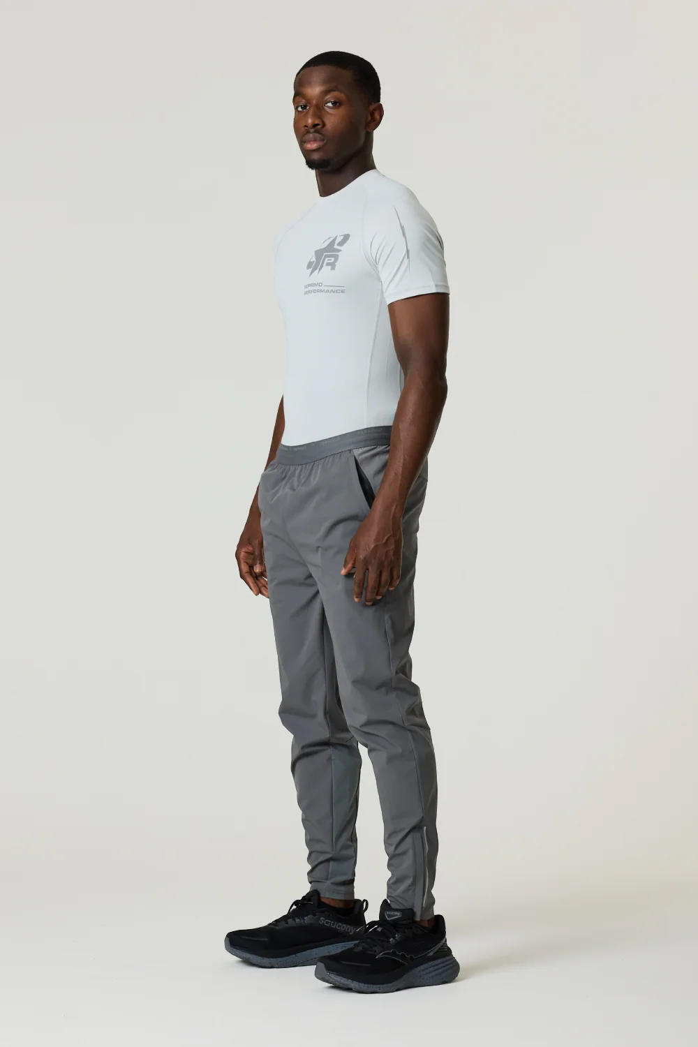 RP Base-Layer T-Shirt - Light Grey / Reflective - Image 3