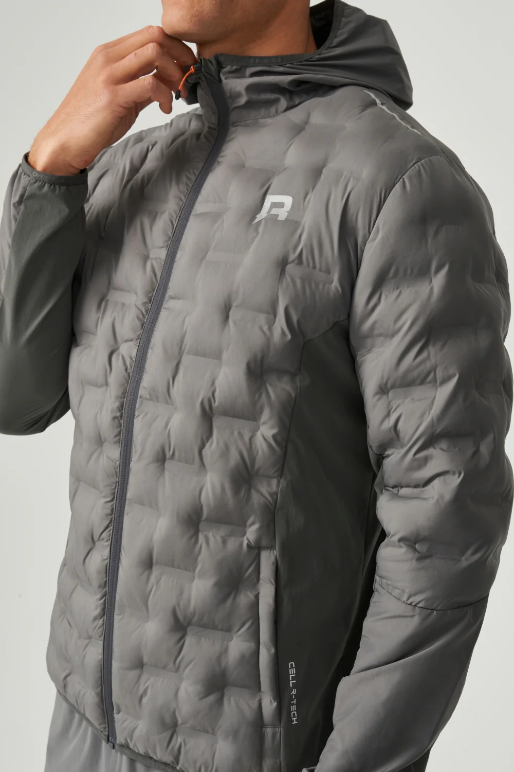 CELL HYBRID JACKET - CHARCOAL / SLATE - Image 3