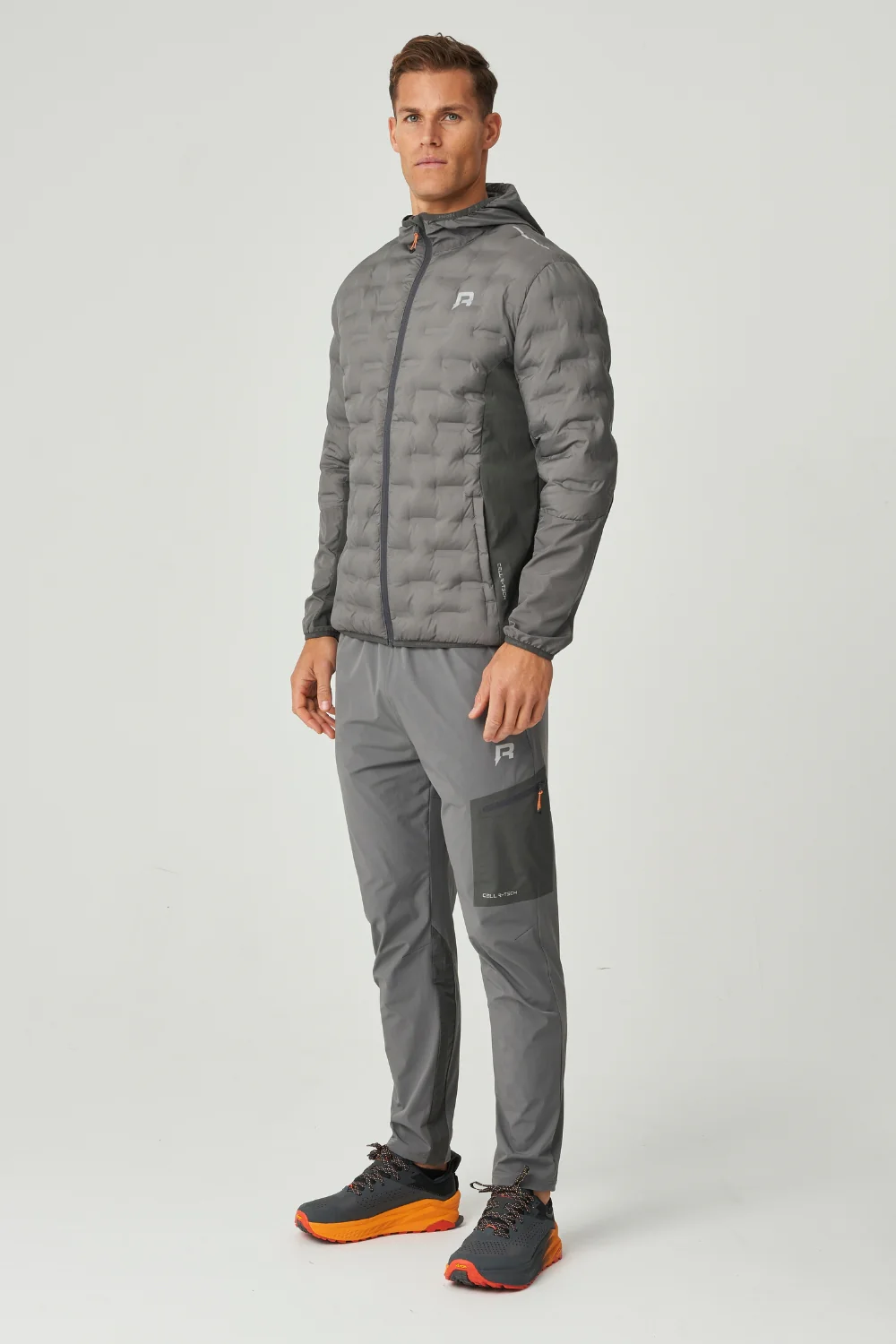 CELL HYBRID JACKET - CHARCOAL / SLATE - Image 4