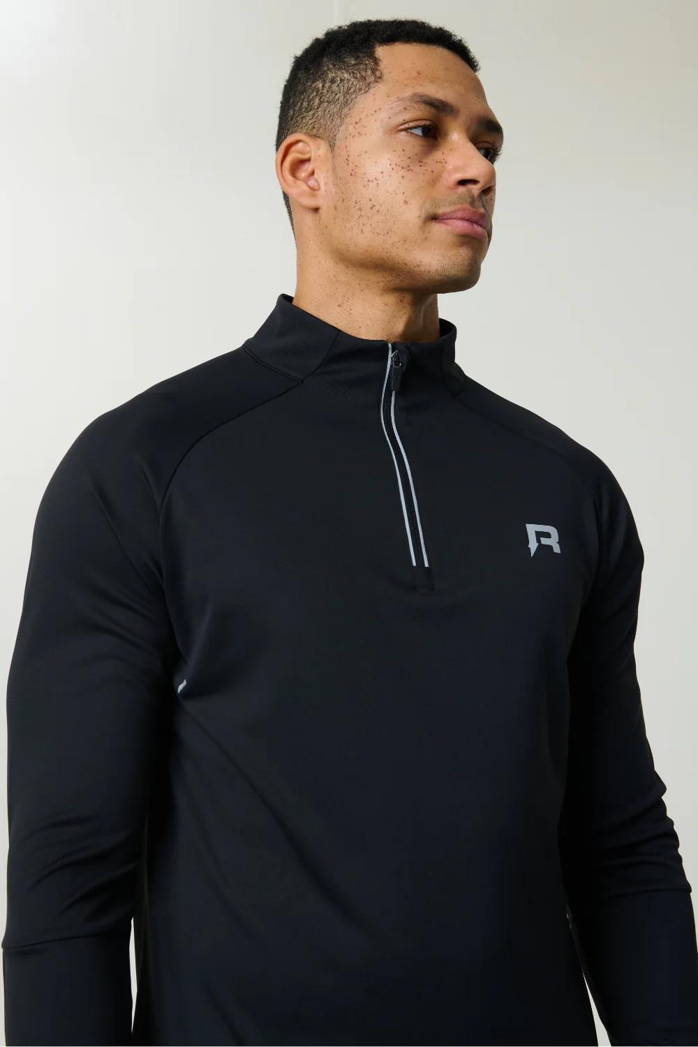CLIMA QUARTER ZIP - OBSIDIAN - Image 3