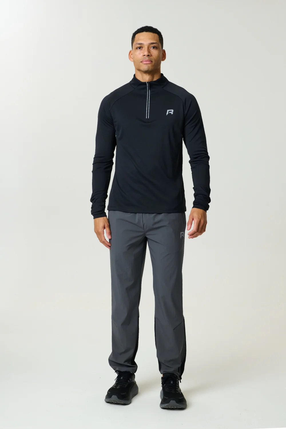 CLIMA QUARTER ZIP - OBSIDIAN - Image 4