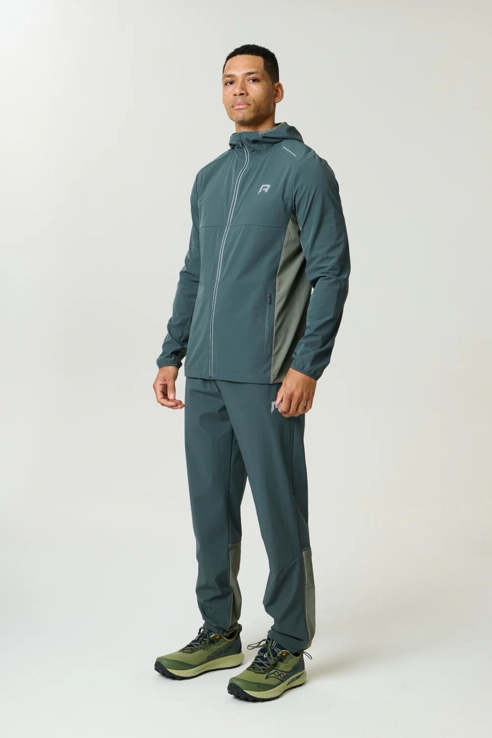 CLIMA SHELL JACKET - DARK MOSS / KHAKI - Image 4