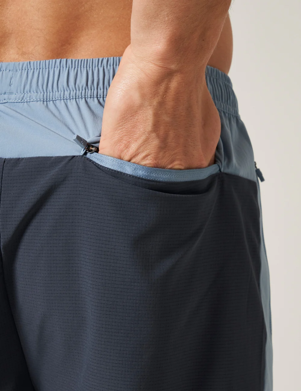CLIMA SHORTS - DUSTY BLUE / INK BLUE - Image 3