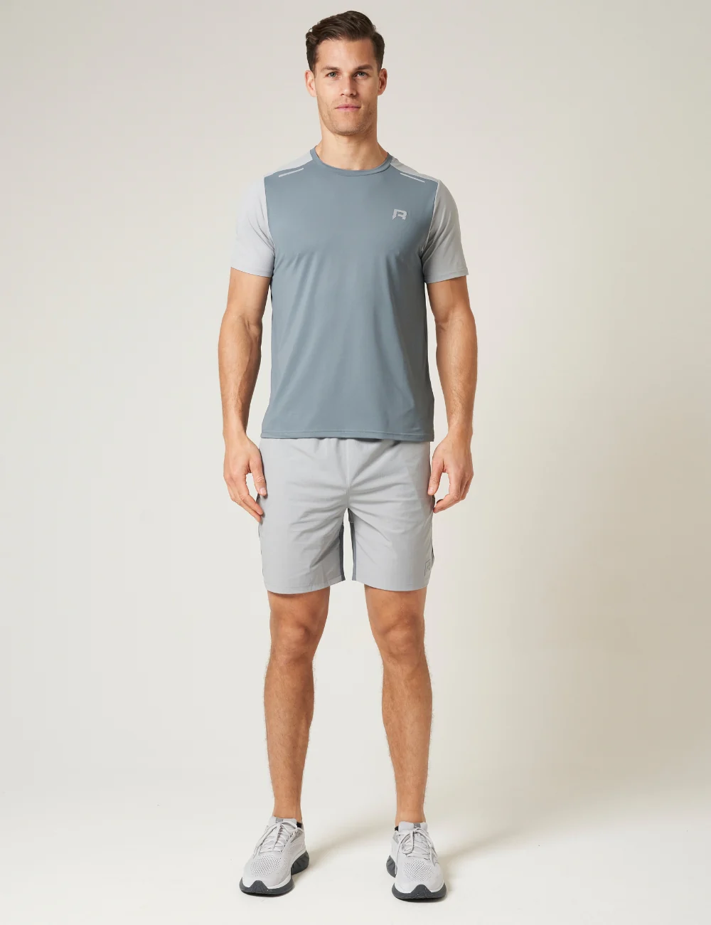 FLIGHT T-SHIRT - BLUE STEEL / SLEET - Image 4