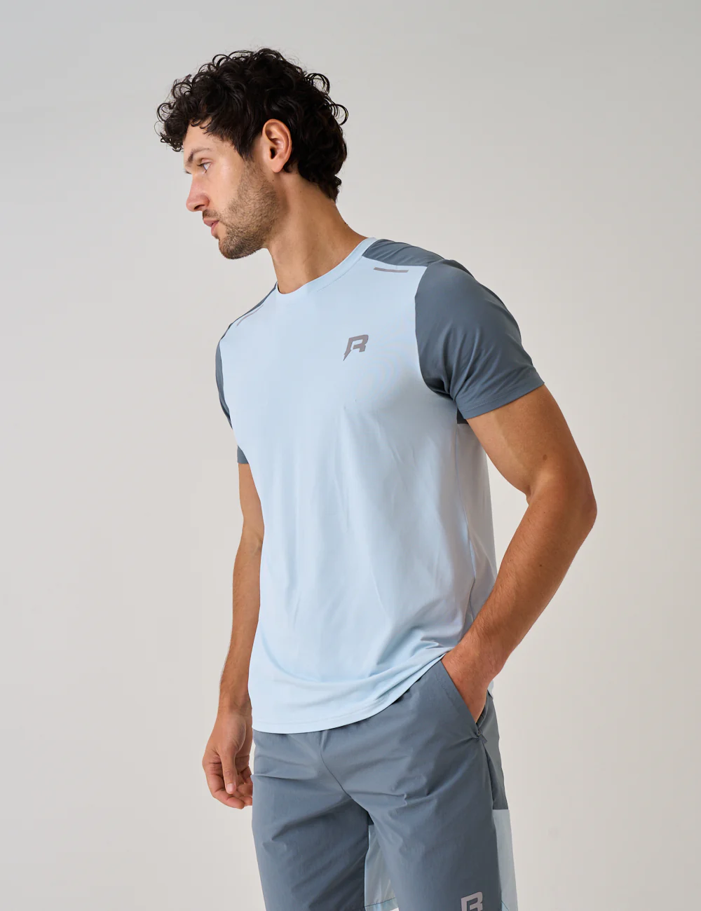 FLIGHT T-SHIRT - SKY BLUE / BLUE STEEL - Image 4