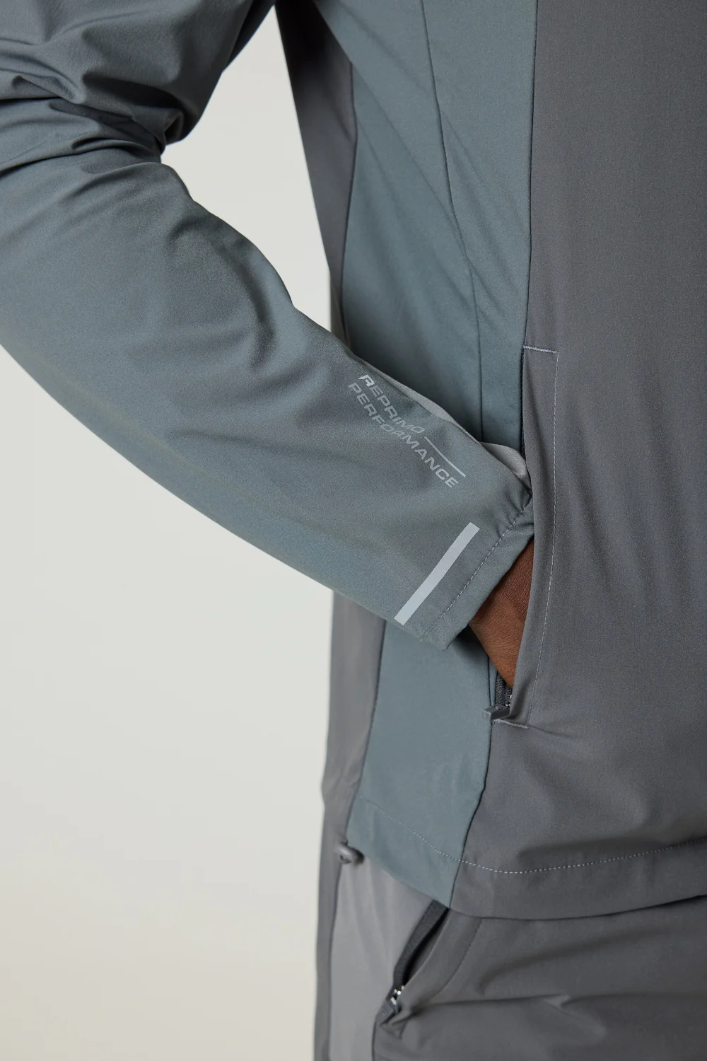 RP Flight Windbreaker - Grey - Image 5