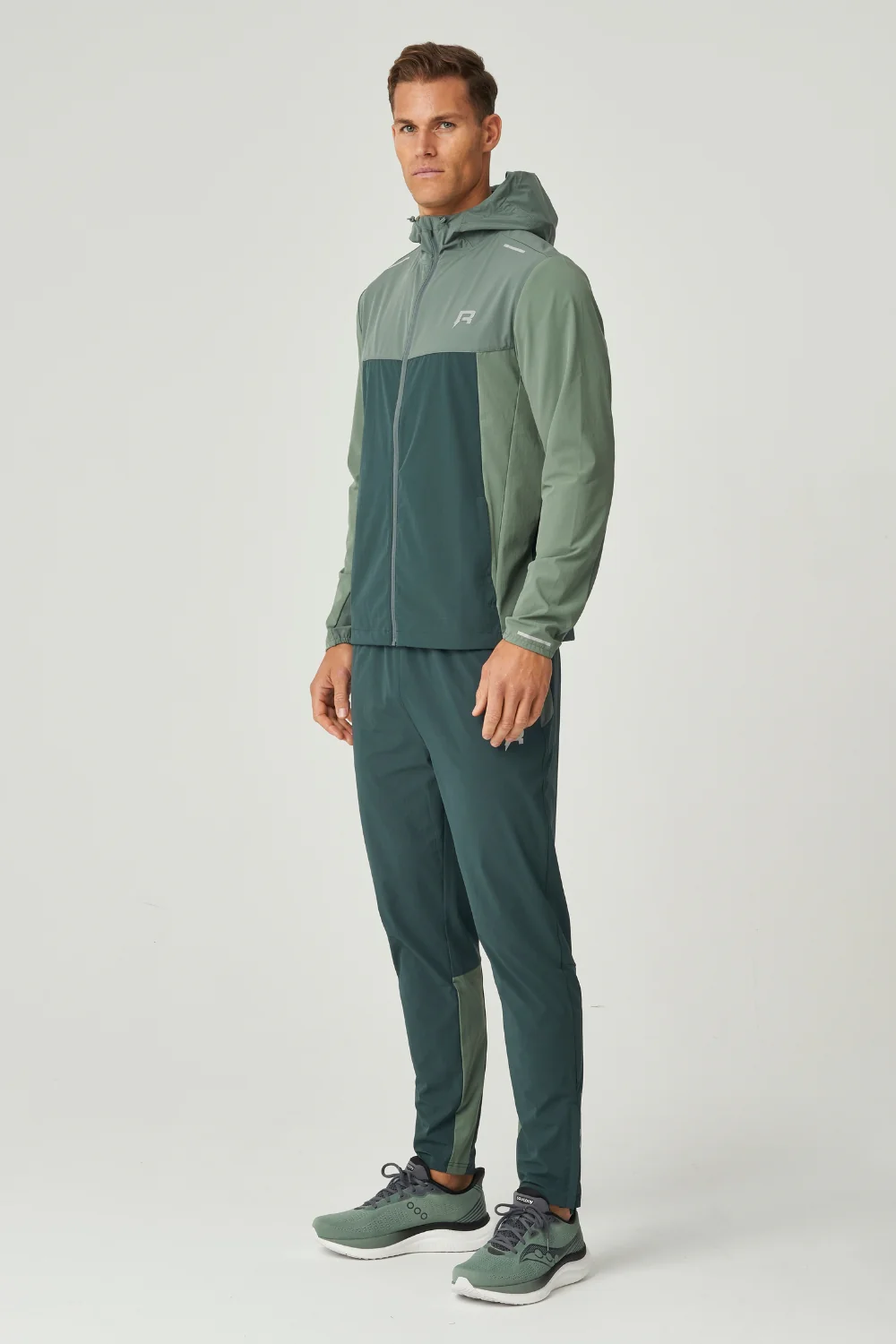 FLIGHT WINDBREAKER - HUNTER GREEN / BOTANICAL - Image 4