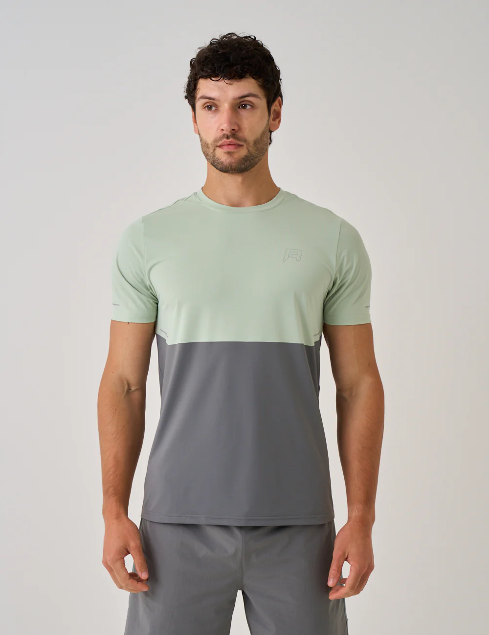 IMPACT T-SHIRT - MINT / DARK SAGE