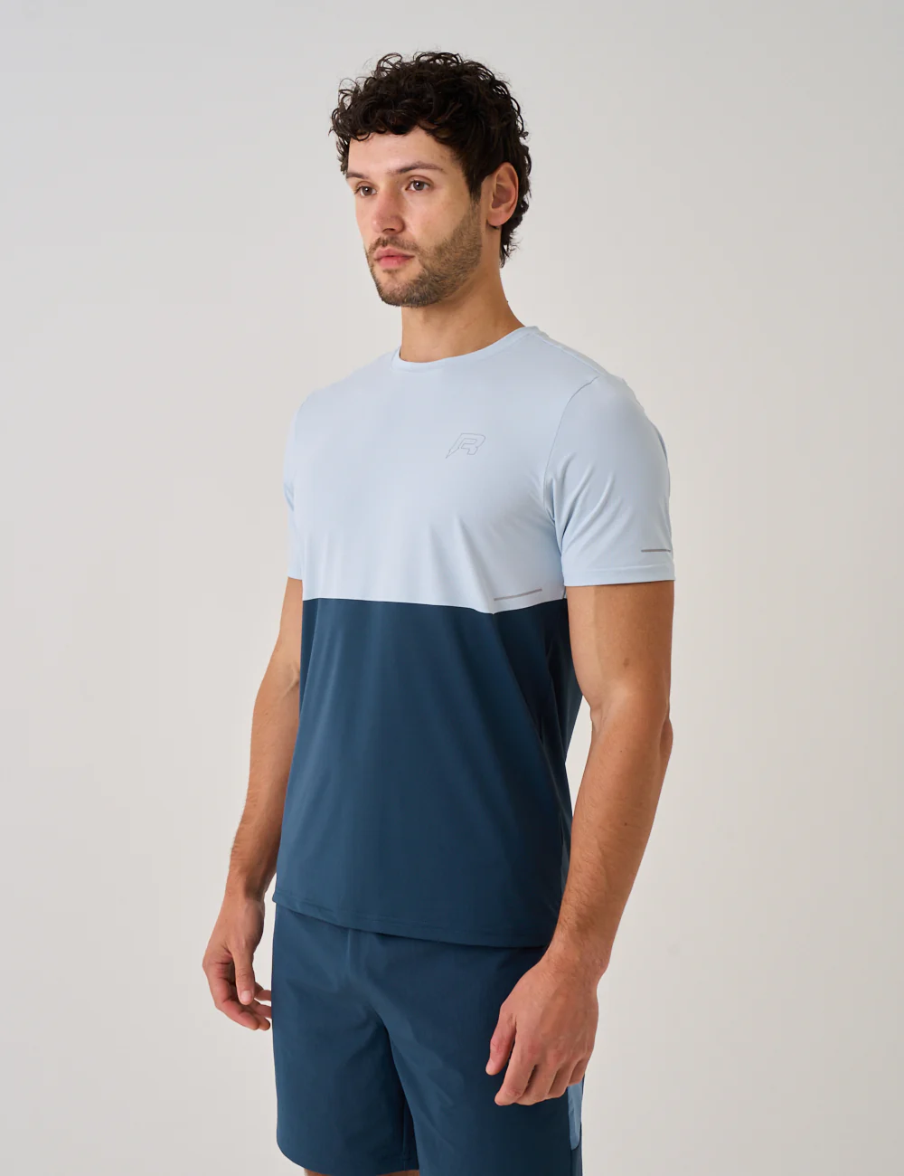 IMPACT T-SHIRT - SKY BLUE/ MARINE - Image 2