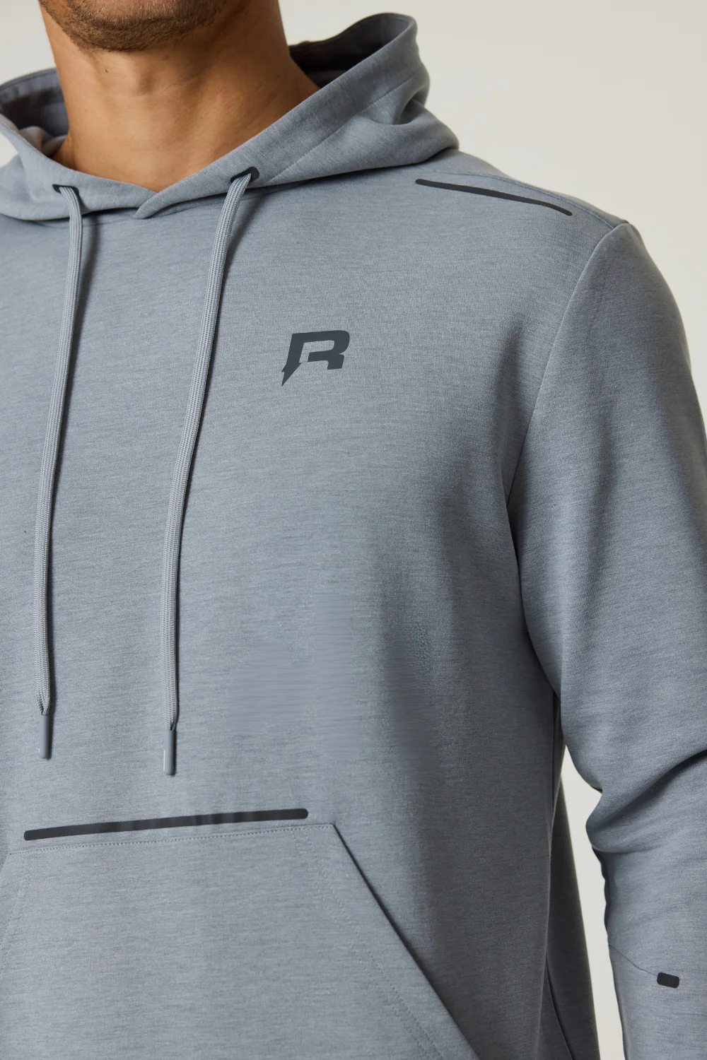 Motion Hoodie - Grey Marl - Image 4