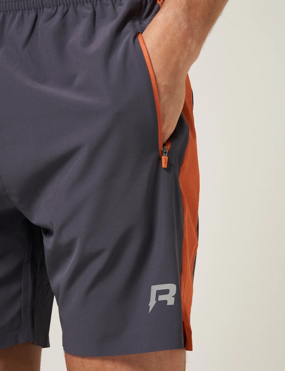 NOVA SHORTS - BURNT ORANGE / GRAPHITE - Image 2