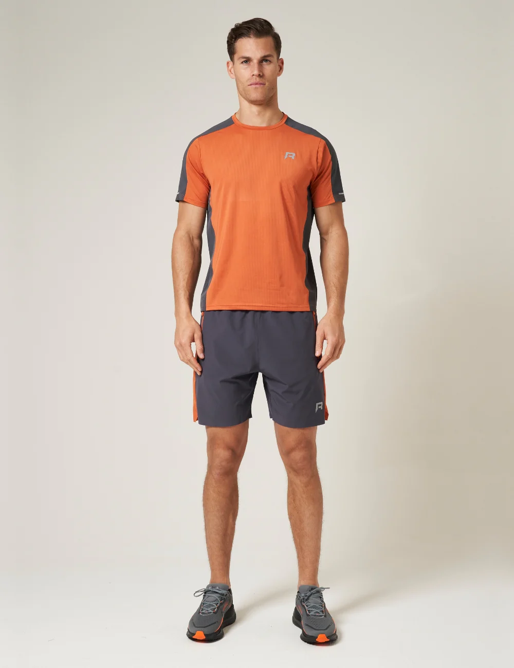 NOVA SHORTS - BURNT ORANGE / GRAPHITE - Image 6