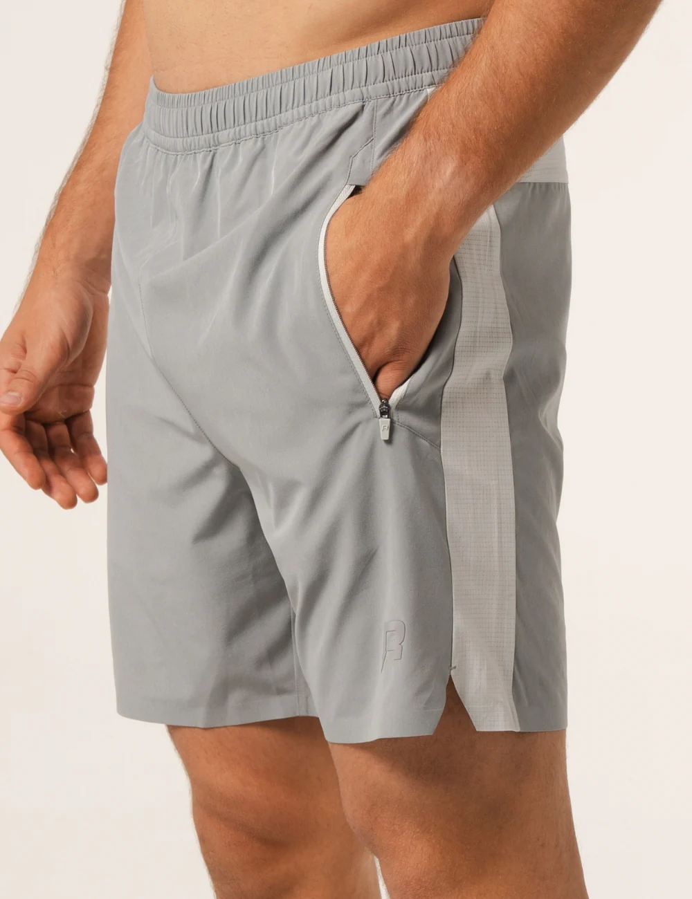 NOVA SHORTS - LIGHT GREY / MARBLE - Image 3