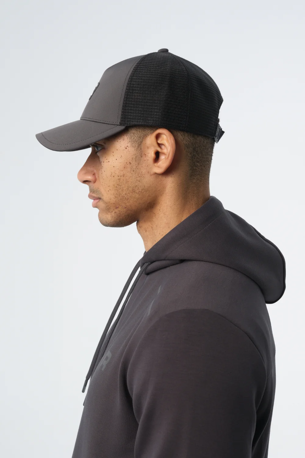 NOX TRUCKER CAP - SLATE / BLACK - Image 4
