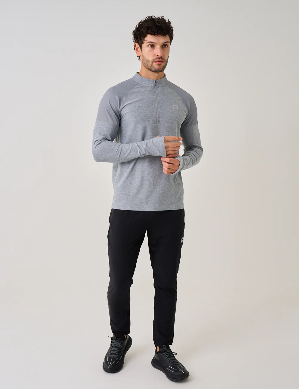 RISE HALF ZIP - MARBLE - Image 5