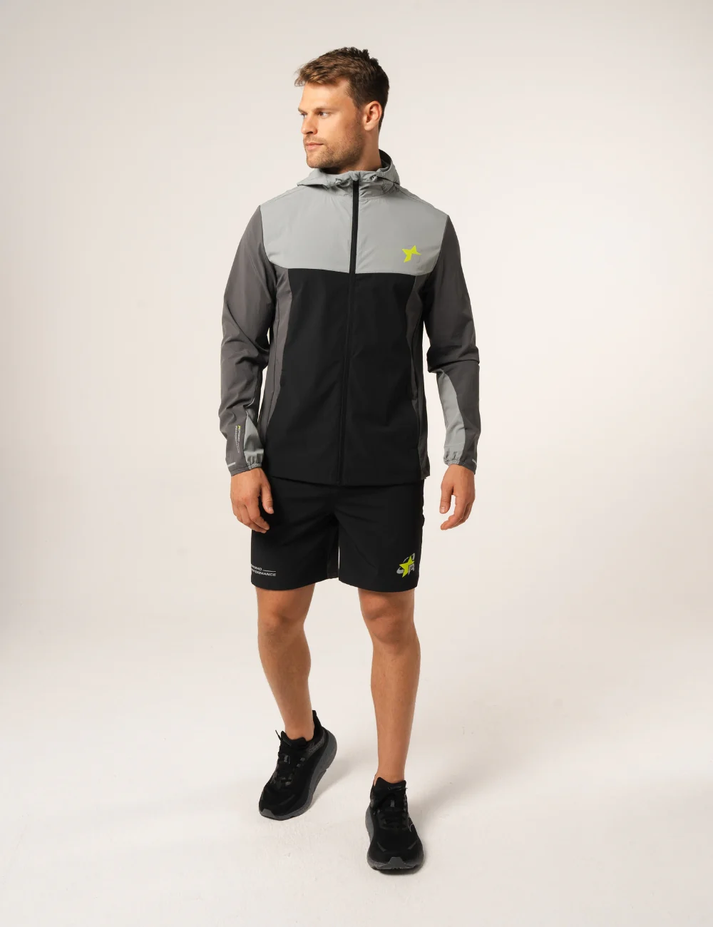 RP FLIGHT SHORT - BLACK / NEON - Image 4
