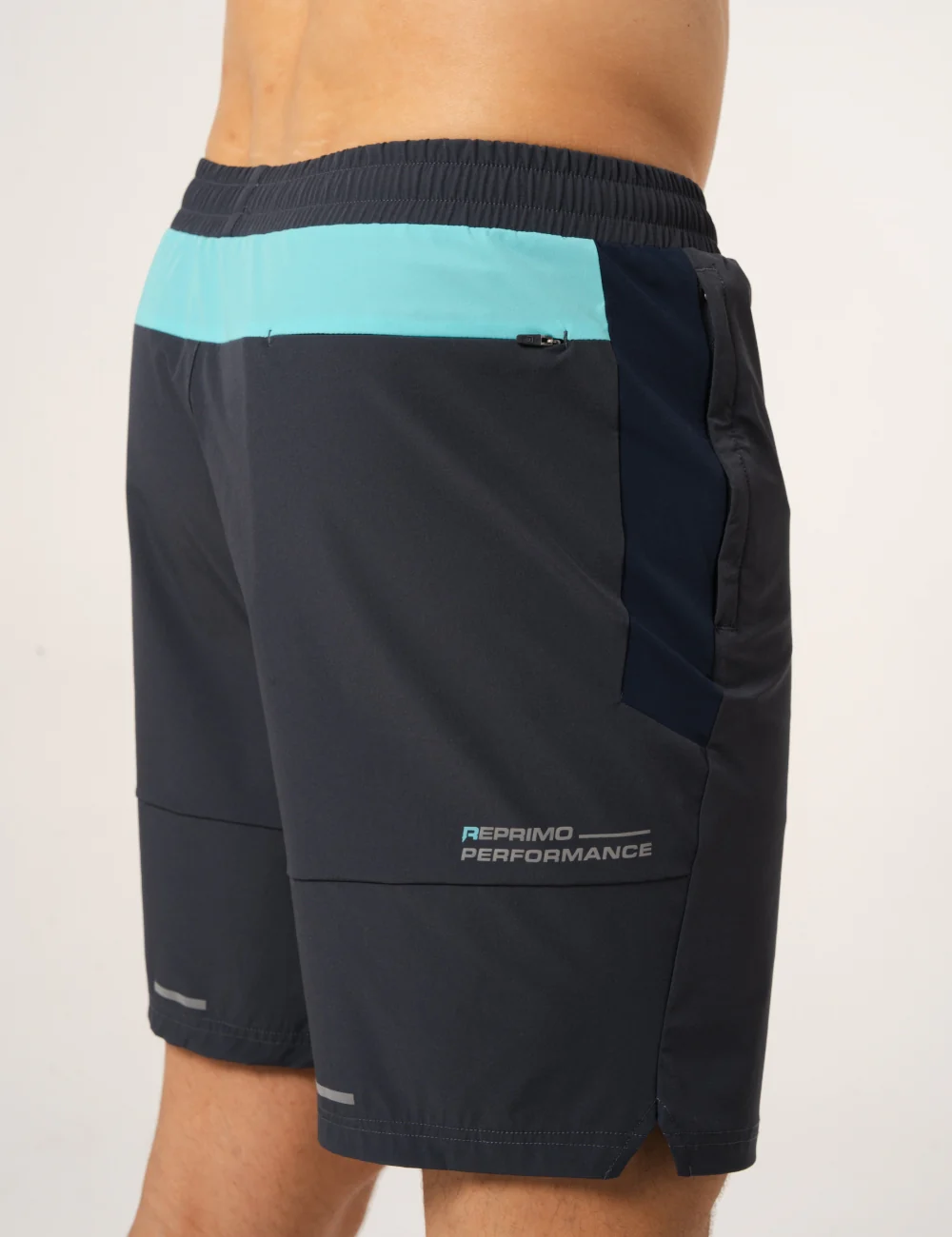 RP VORTEX SHORTS - BLUE STEEL / CYAN - Image 3