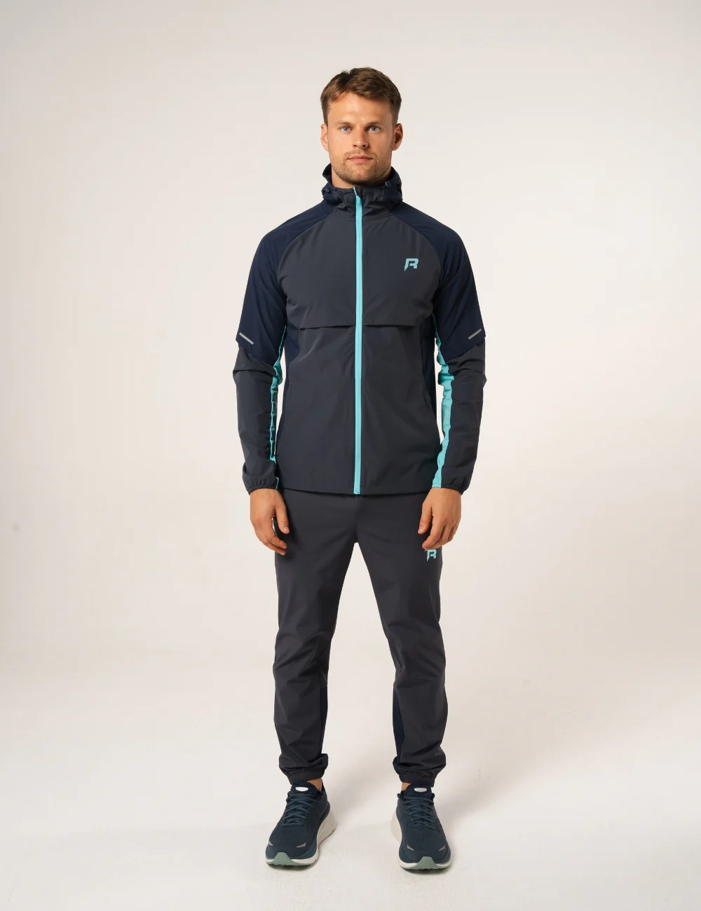 RP VORTEX WINDBREAKER - BLUE STEEL / CYAN - Image 4
