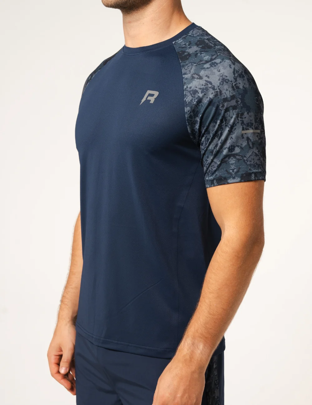 SHIBORI T-SHIRT - NAVY - Image 3