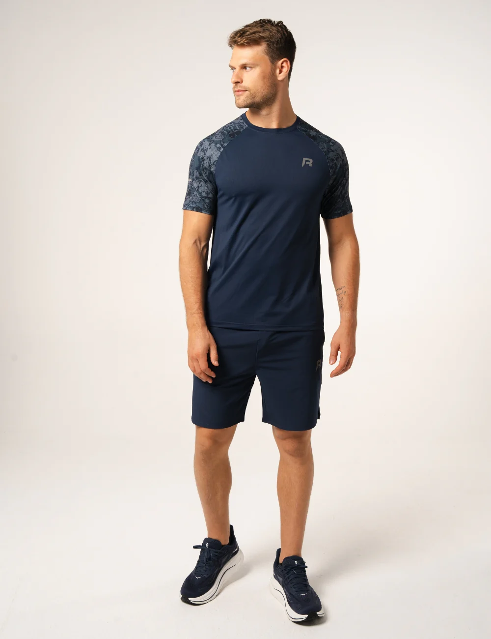 SHIBORI T-SHIRT - NAVY - Image 4