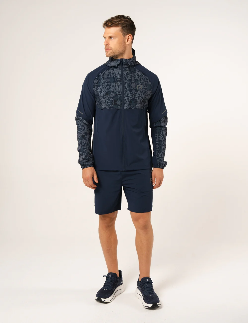 SHIBORI WINDBREAKER - NAVY - Image 4