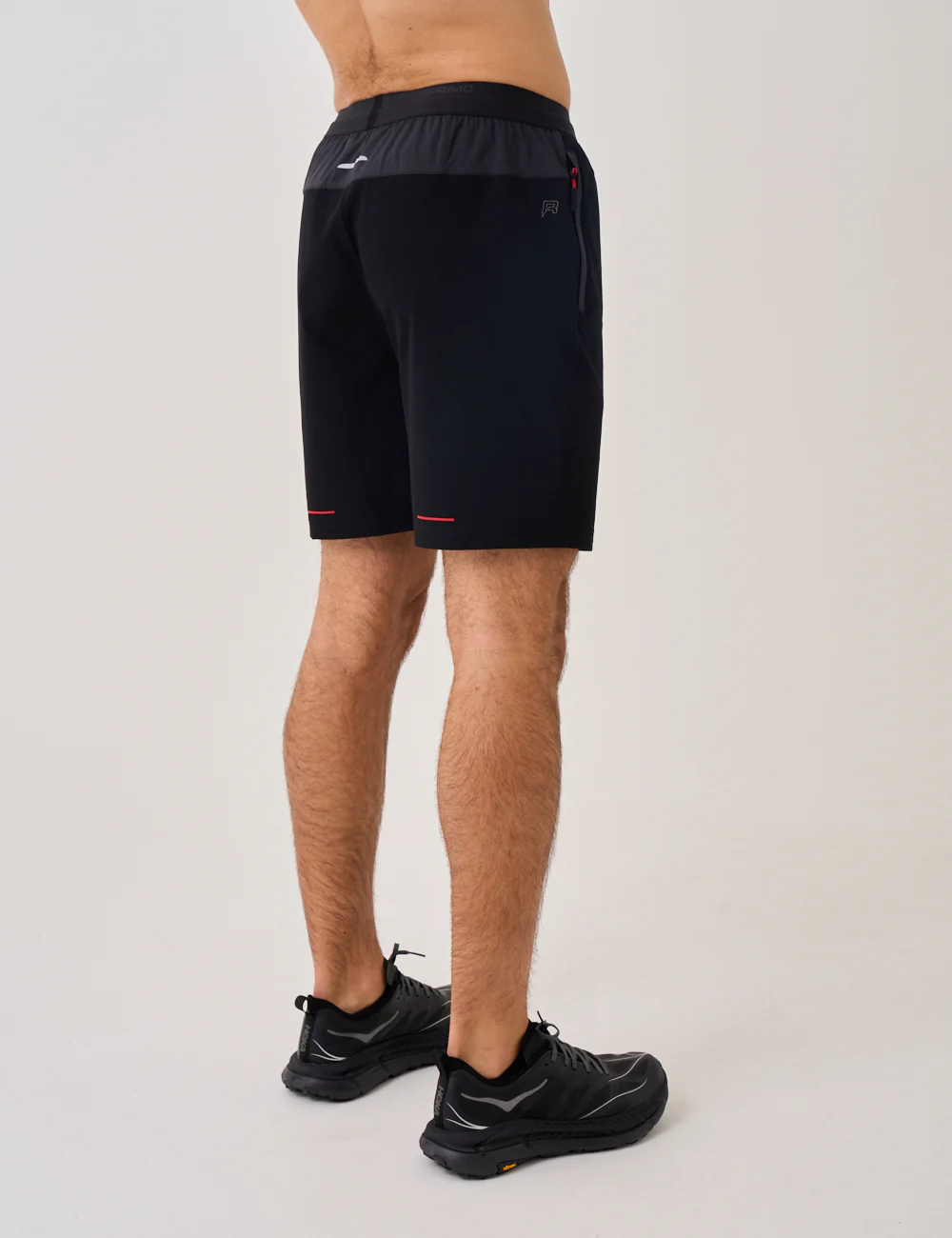 SUMMIT SHORT - BLACK / RED - Image 3