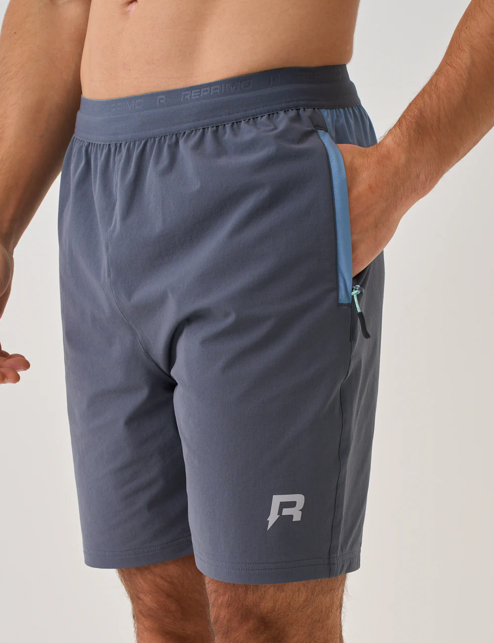 SUMMIT SHORT - DUSTY BLUE / TURBULENCE - Image 4