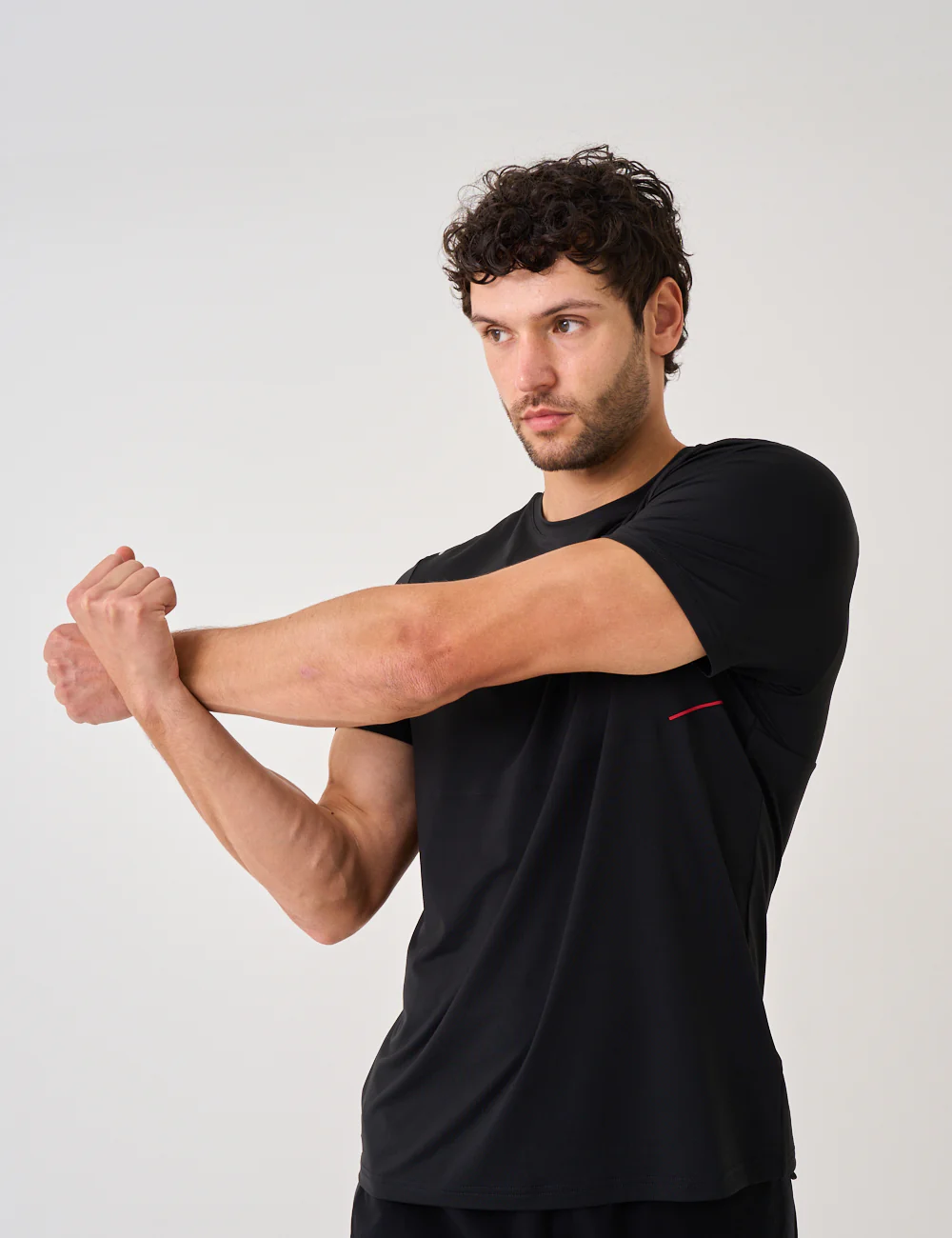 SUMMIT T-SHIRT - BLACK / RED - Image 5