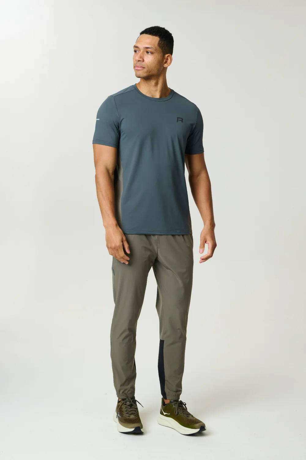 VORTEX PANTS - DARK MOSS / GREY VELVET - Image 4