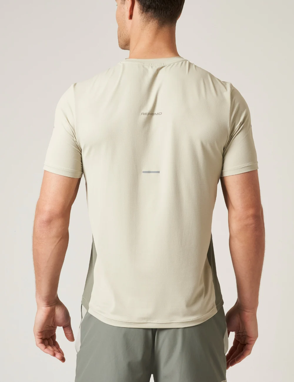 VORTEX T-SHIRT - STONE / KHAKI - Image 3