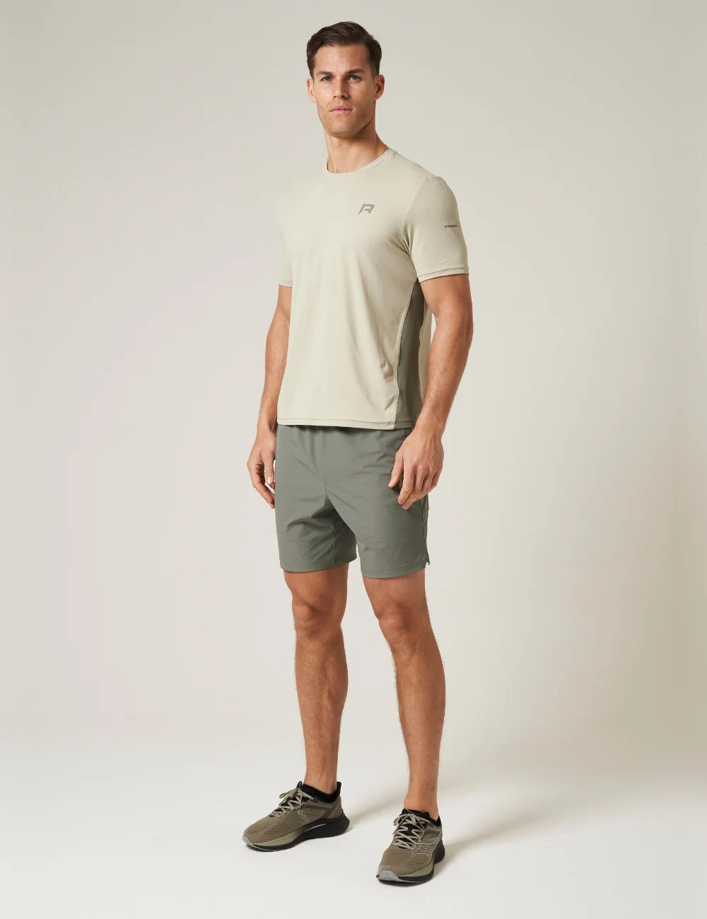 VORTEX T-SHIRT - STONE / KHAKI - Image 4
