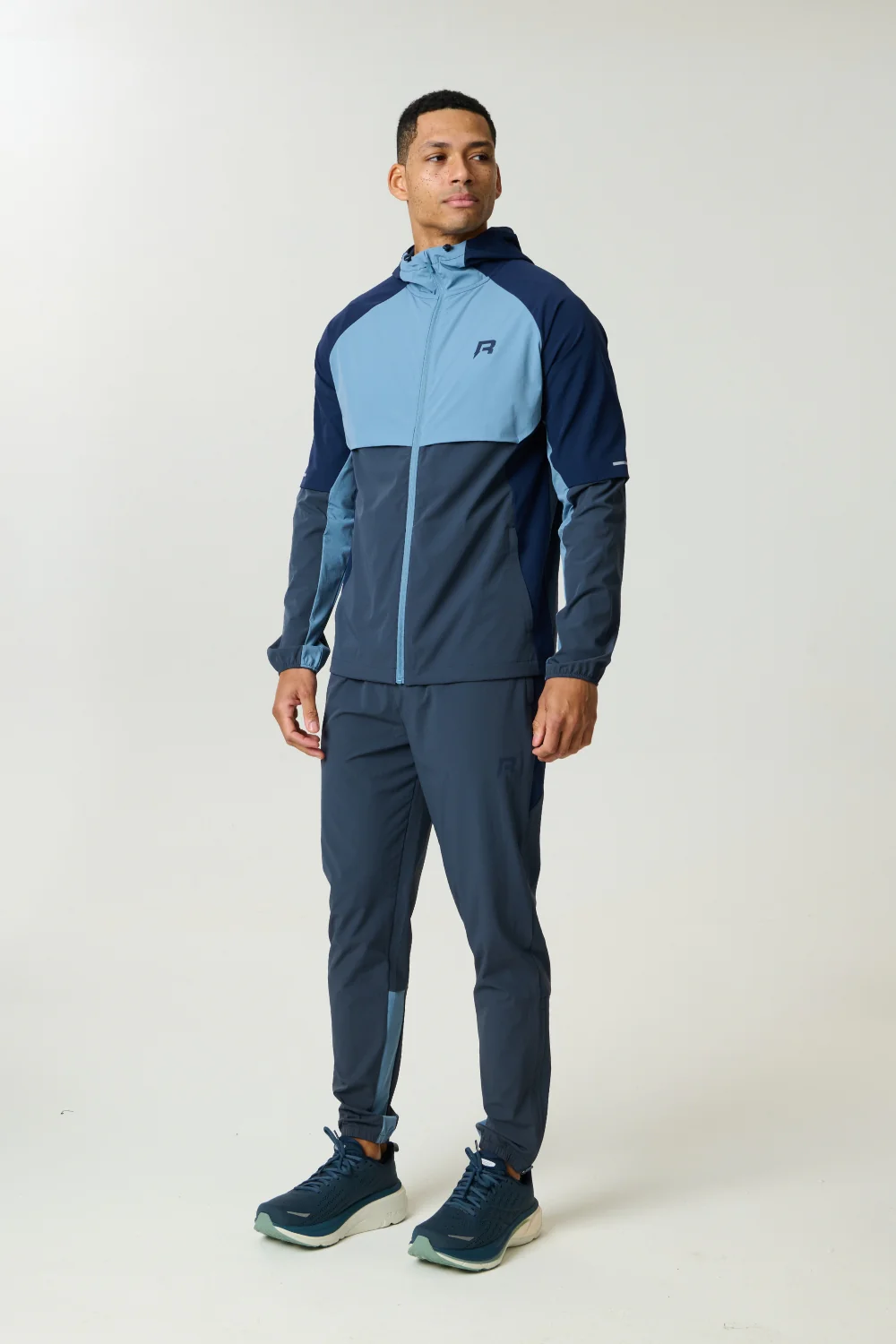 VORTEX WINDBREAKER - DUSTY BLUE / INK BLUE - Image 4
