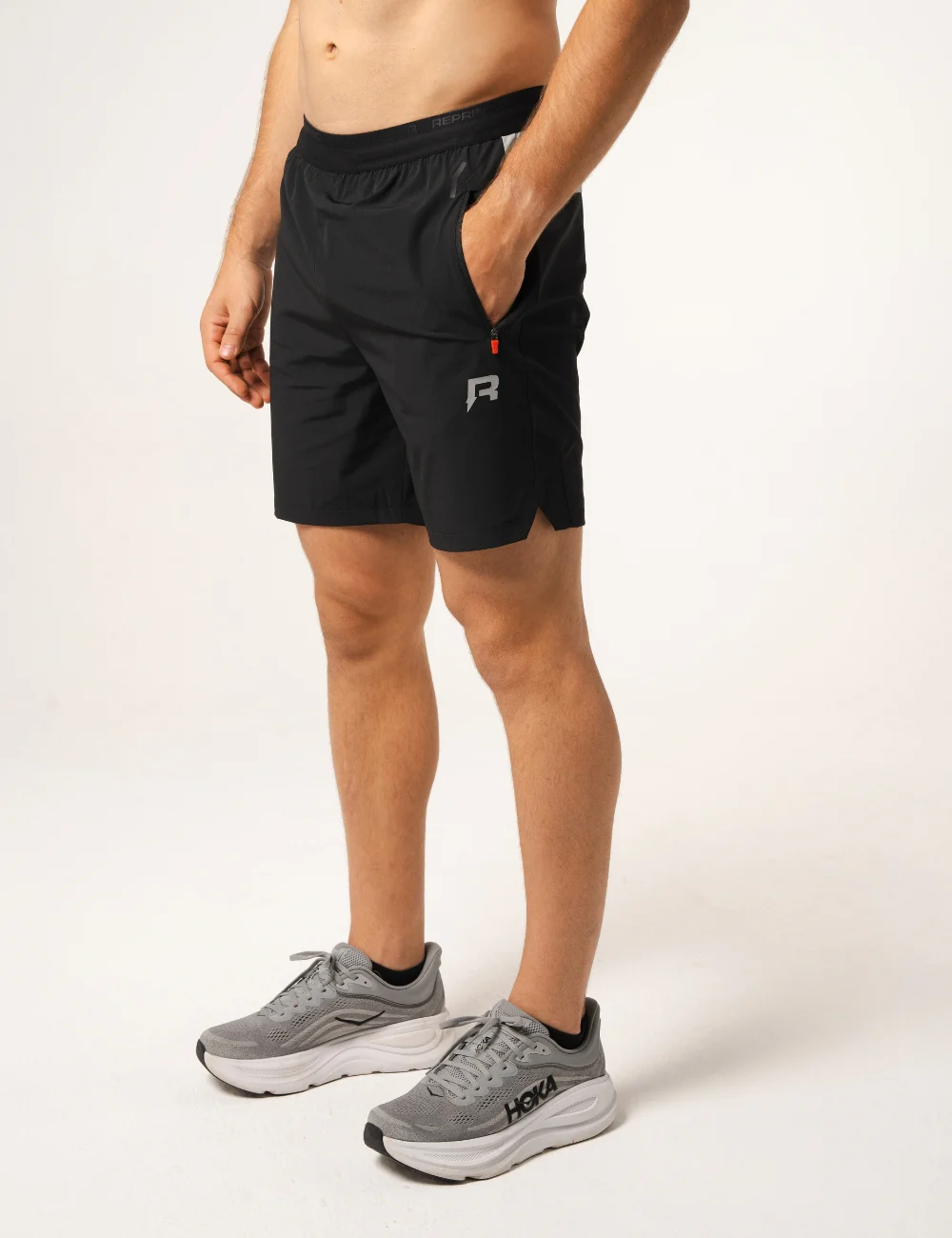 XCELERATE SHORTS - BLACK / GREYLIGHT