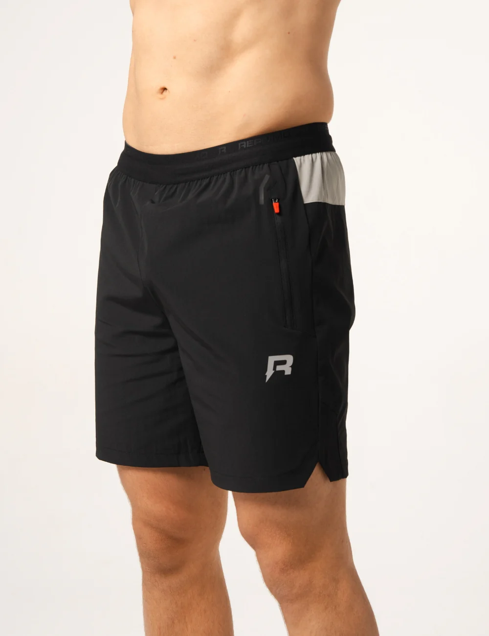 XCELERATE SHORTS - BLACK / GREYLIGHT - Image 3
