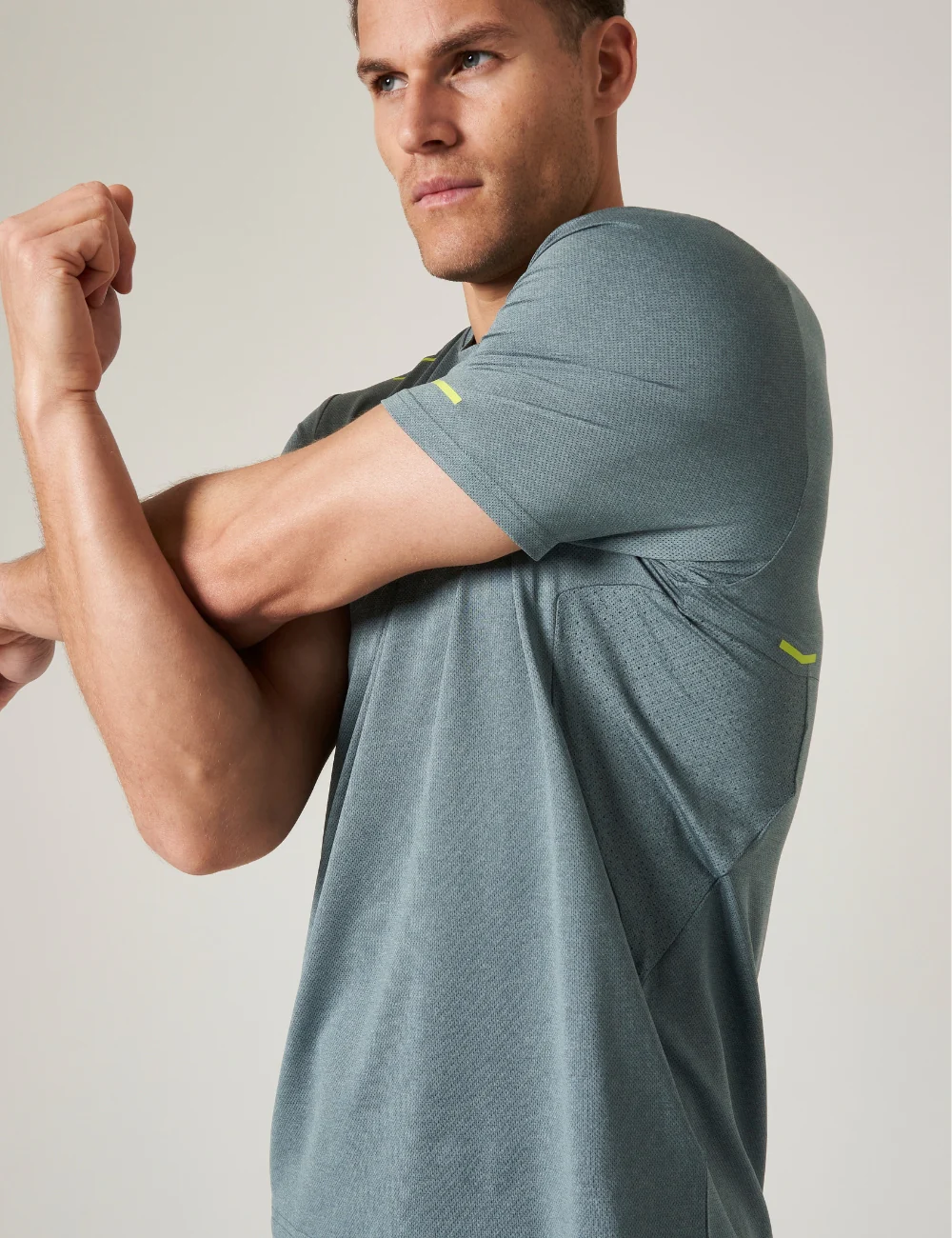 XCELERATE T-SHIRT - TIDE / MARBLE - Image 3